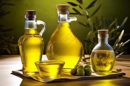 营养橄榄油背景图片