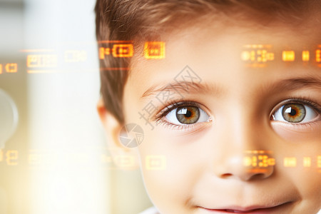 儿童视力眼科医生进行视力检查设计图片