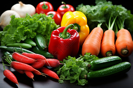 各类新鲜的蔬菜图片