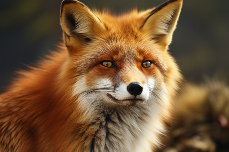 一只可爱的狐狸图片