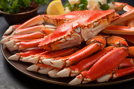 美味的北海道蟹高清图片