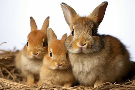 养殖的小兔子图片