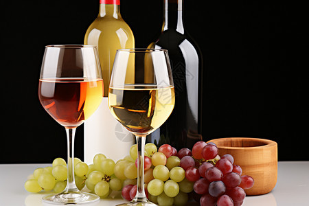 自然酿造的葡萄酒图片