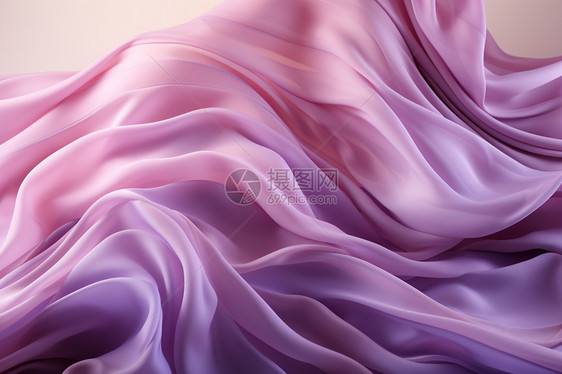紫色柔软的丝绸图片