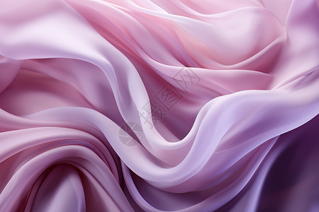 雪纺面料淡紫色的丝绸背景