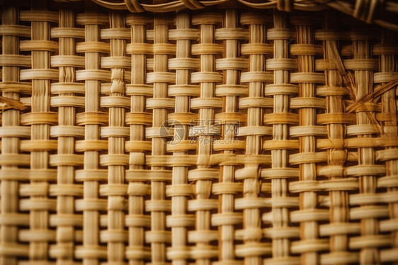 复古编织篮筐背景图片