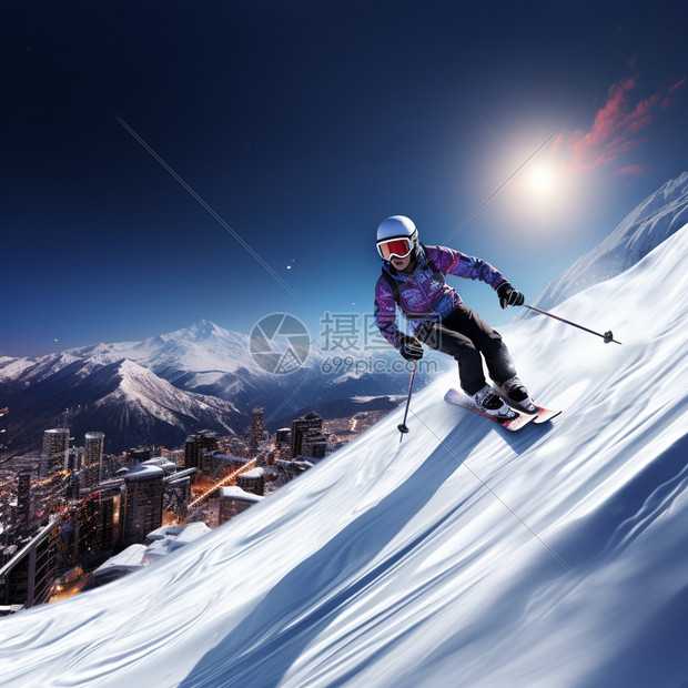 VR虚拟滑雪图片