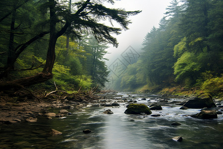 喀尔巴阡山脉的森林图片