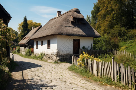 匈牙利的乡村建筑图片