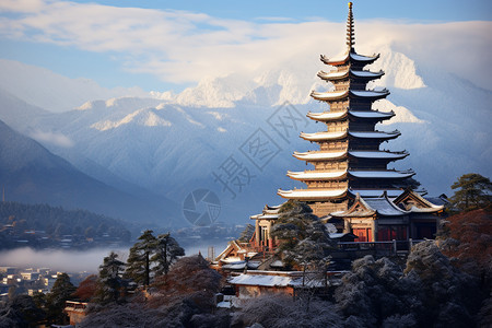 云南冬季的景观图片