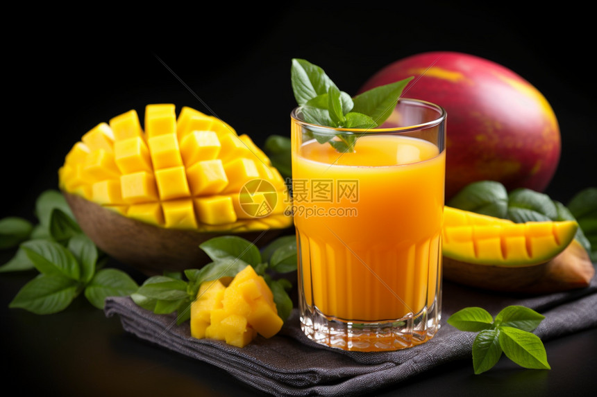 热带果汁图片