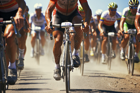 自行车田径比赛图片