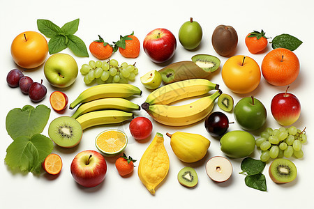 健康饮食的有机蔬果图片