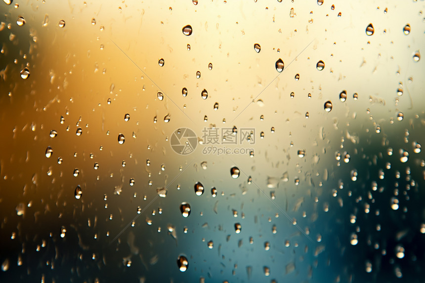 湿气凝结的玻璃图片