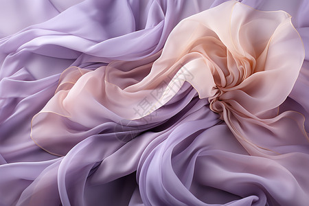 梦幻的流动丝绸背景图片