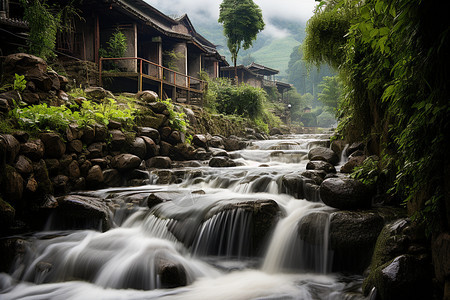 高山流水图片