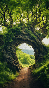 保护古树背景图片