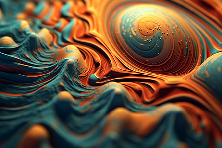 抽象流动液体创意背景背景图片
