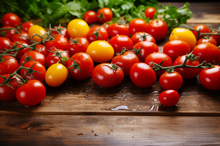 美味营养的番茄果实图片