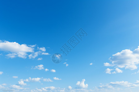 棉花糖云彩美丽的蓝天白云背景