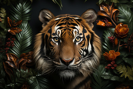 野生的动物老虎图片