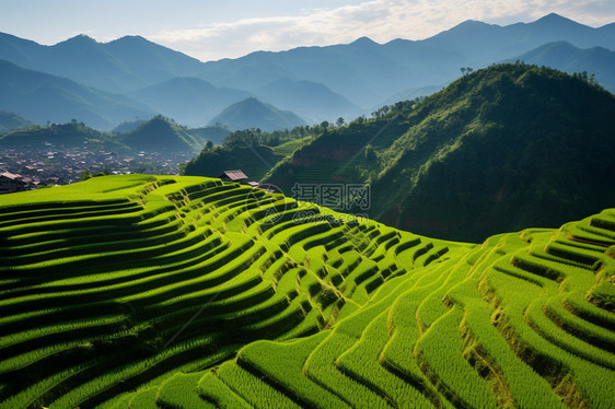 田园山水图片