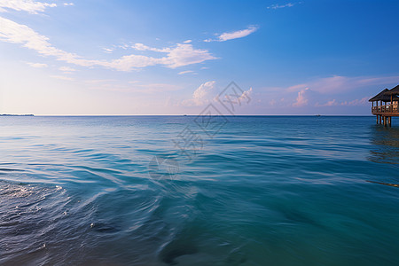 平静的大海景观图片