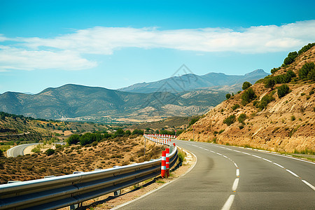 交通运输的盘山公路图片