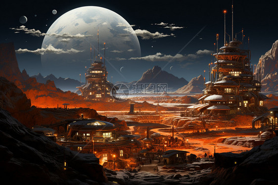 火星殖民未来探索图片