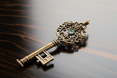 幸运之钥的钥匙链背景图片