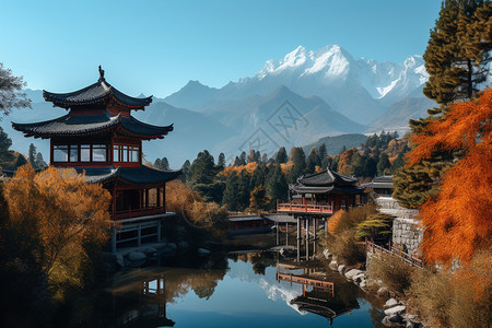 秋意浓浓图片