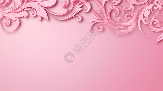 抽象创意粉色装饰背景图片