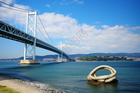 桥建在了大海上图片