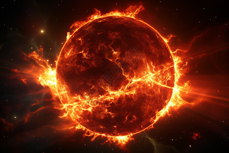 星系太阳宇宙火焰图片