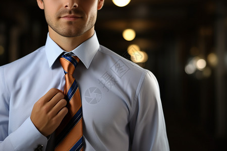 商务的领带图片