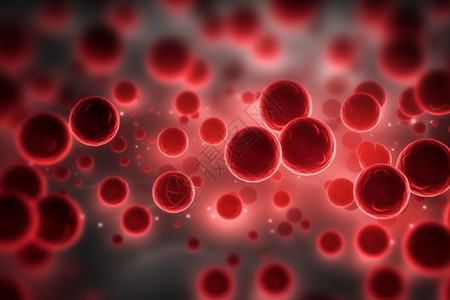 医疗研究的红细胞图片