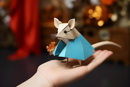 漂亮的手工艺术制作的老鼠图片