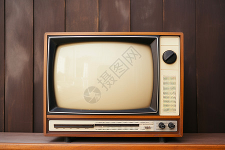 复古的老式电视机图片