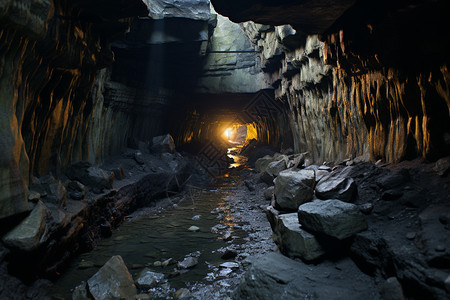 黑暗的隧道图片