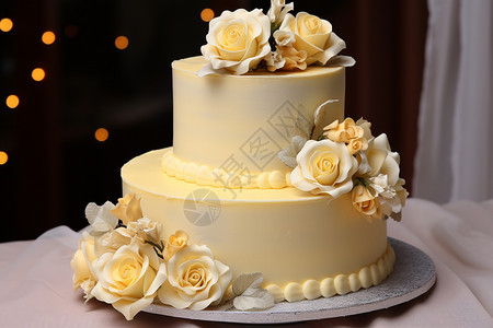婚礼上的蛋糕图片