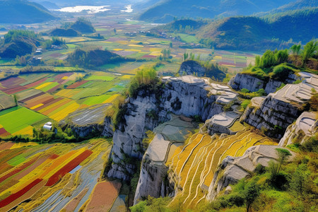 山间风景图片