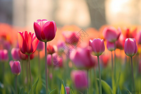 郁金香花田图片