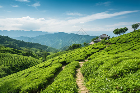 绿茶山庄图片