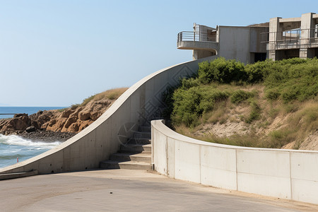 海边的建筑图片