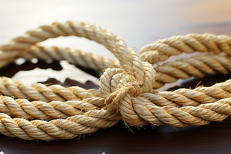 麻绳的绳结图片
