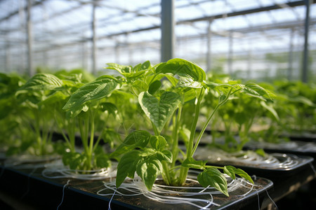 温室蔬菜种植图片