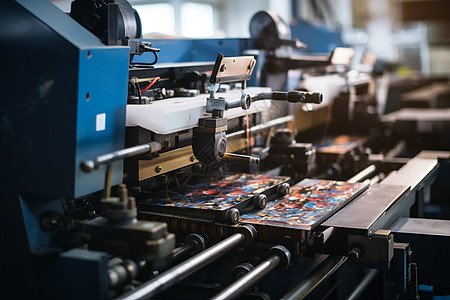 印刷工厂现代化生产图片