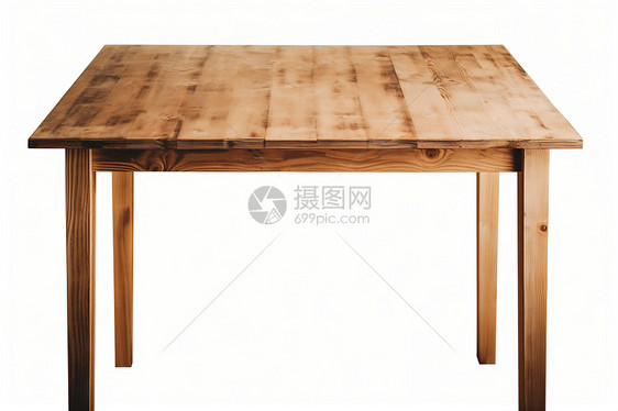 简约的木质桌子家具图片