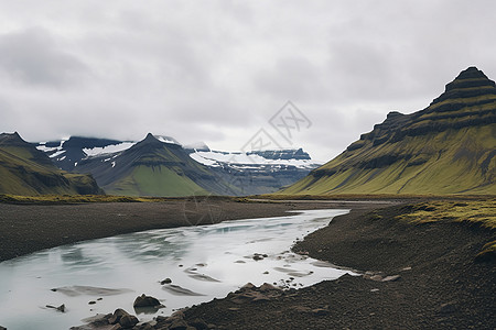 美丽景色的冰岛图片