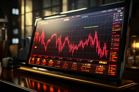 股票交易所展示的股票趋势图片素材-正版创意图片600501083-摄图网